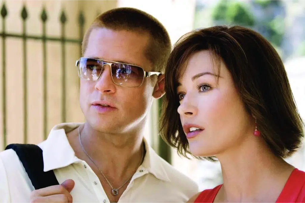 Brad Pitt sunglasses Oceans 12