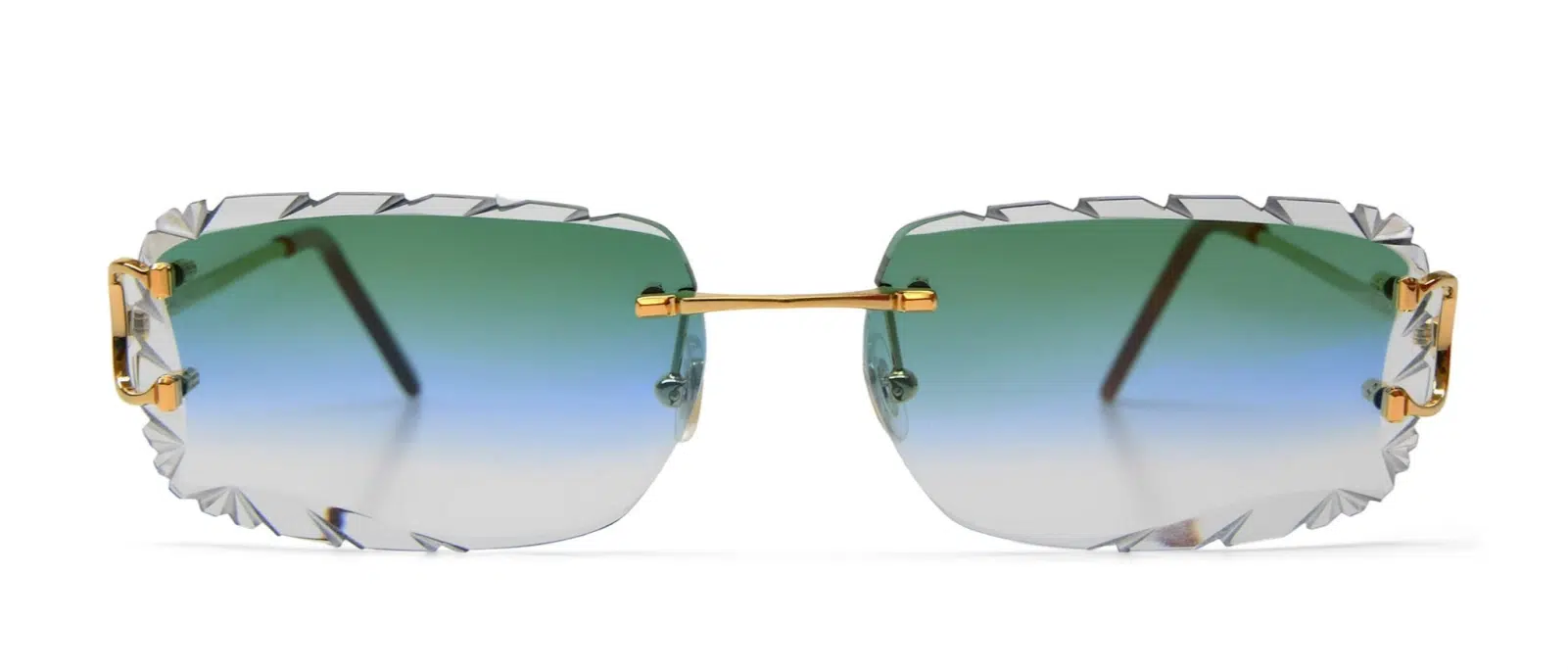 Cartier sunglasses with gradient lenses