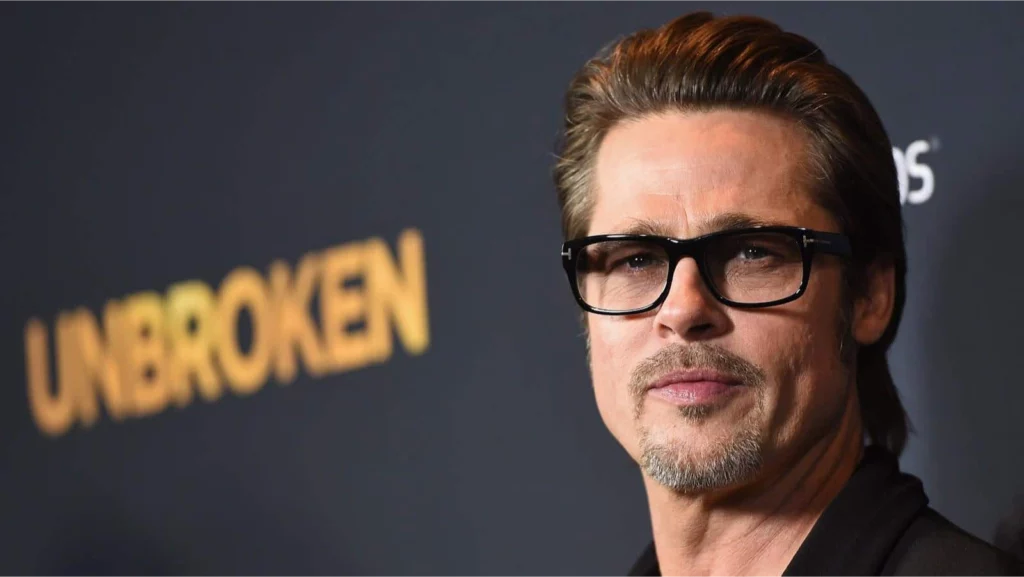 Brad Pitt Eyeglasses at the 2014 Red Carpet in Los Angeles