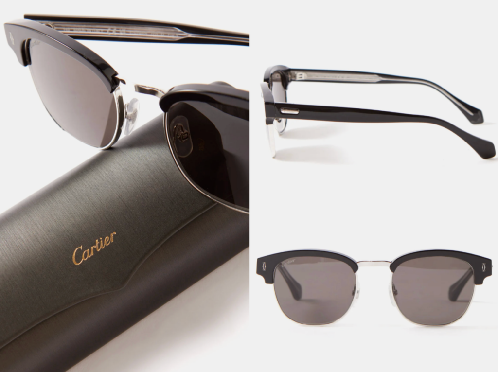 Cartier acetate shades