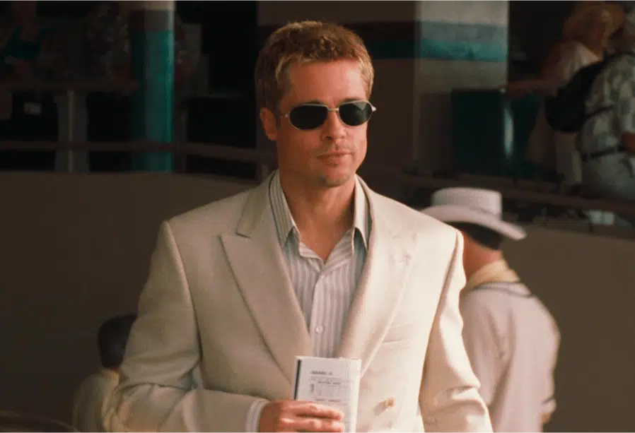 Brad Pitt sunglasses Oceans 11