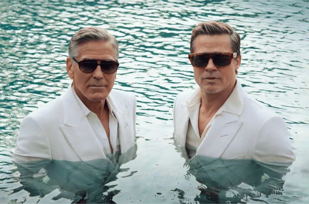 Brad Pitt Sunglasses in GQ’s September issue 2024