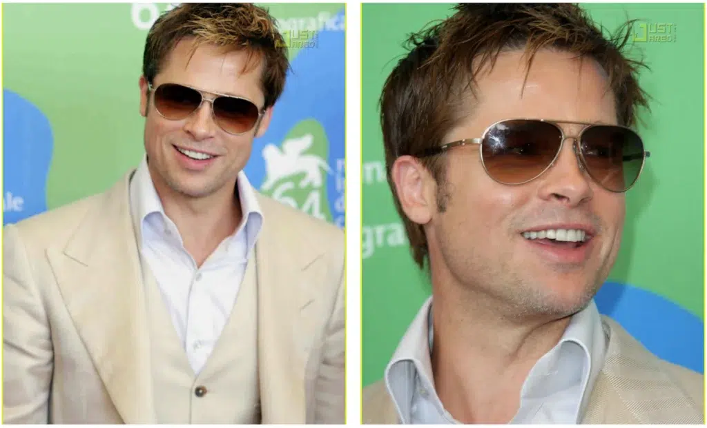 Brad Pitt Sunglasses at the 2007 Venice Film Festival