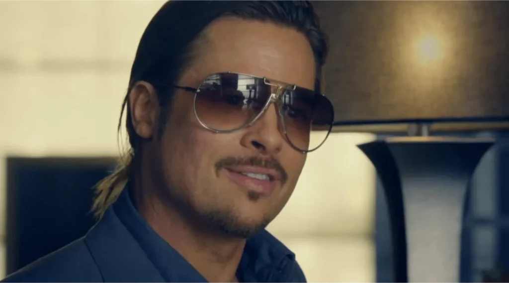 Brad Pitt Sunglasses in The Counselor