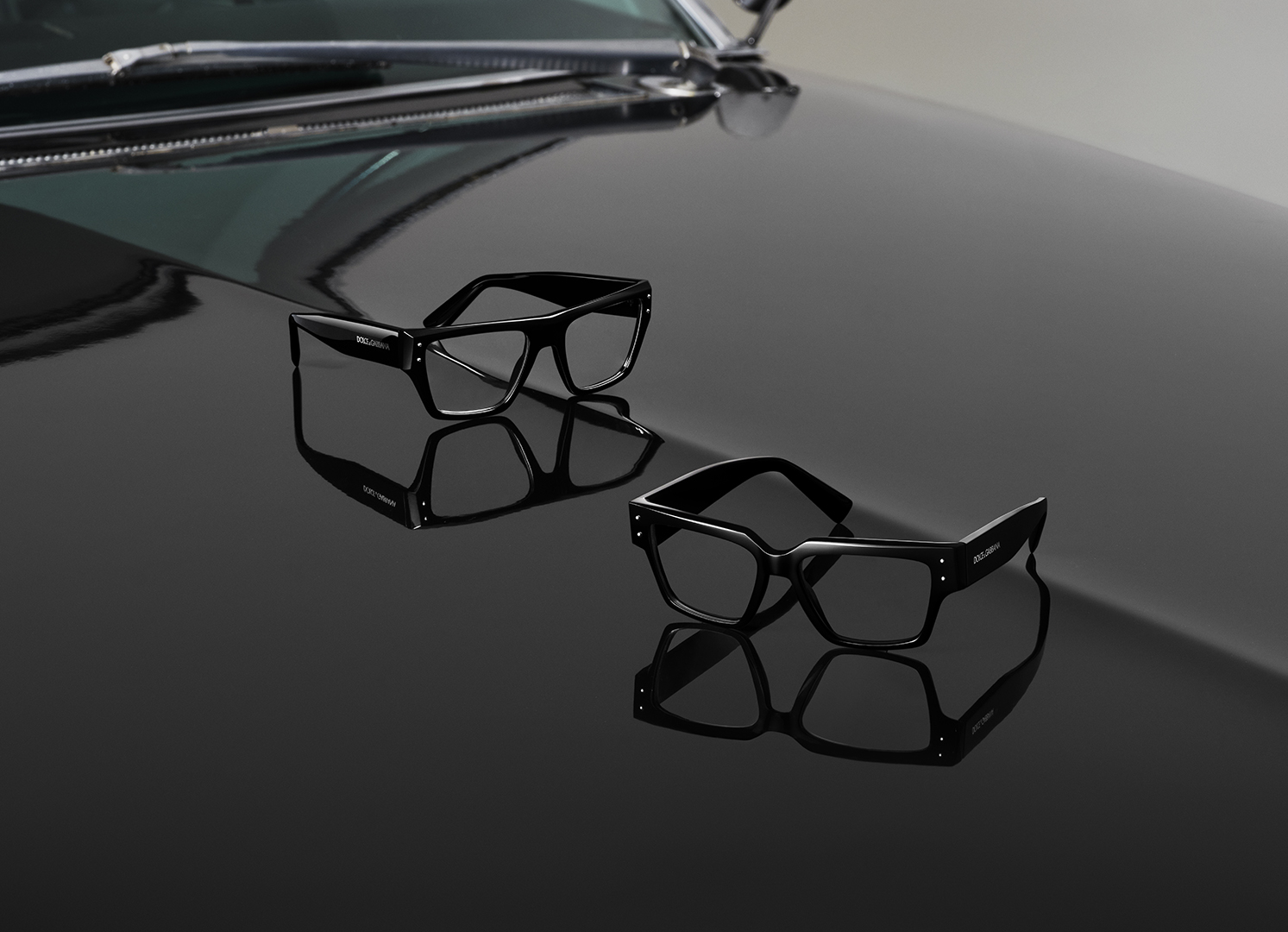 dolce and gabbana eyeglasses black