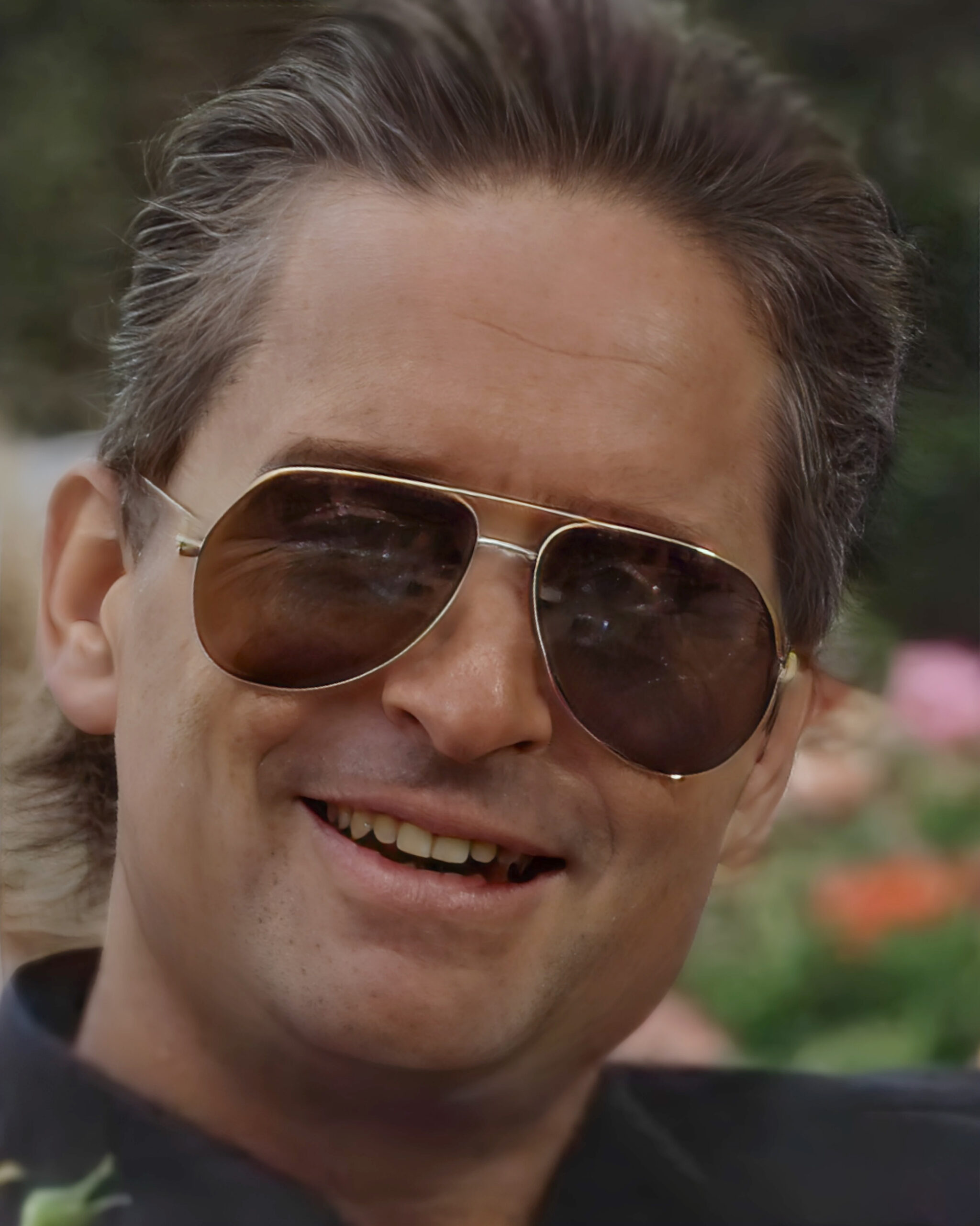 Michael Douglas in Santos de Cartier eyewear