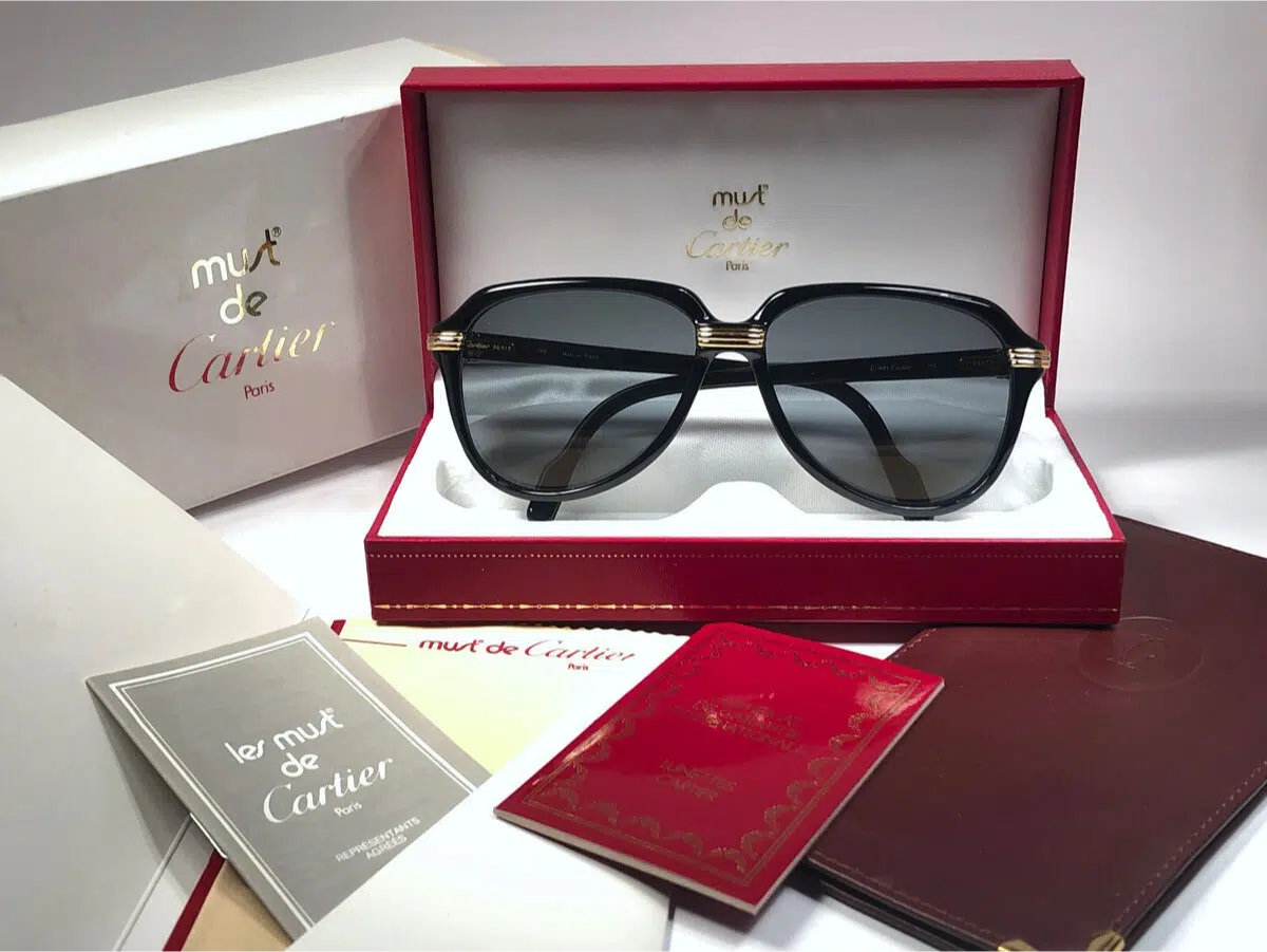 Vintage sunglasses Cartier Vitesse