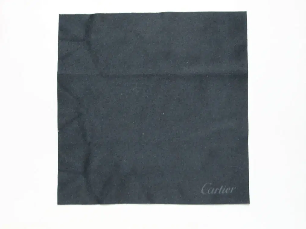 Cartier microfiber lens cleaning cloth black