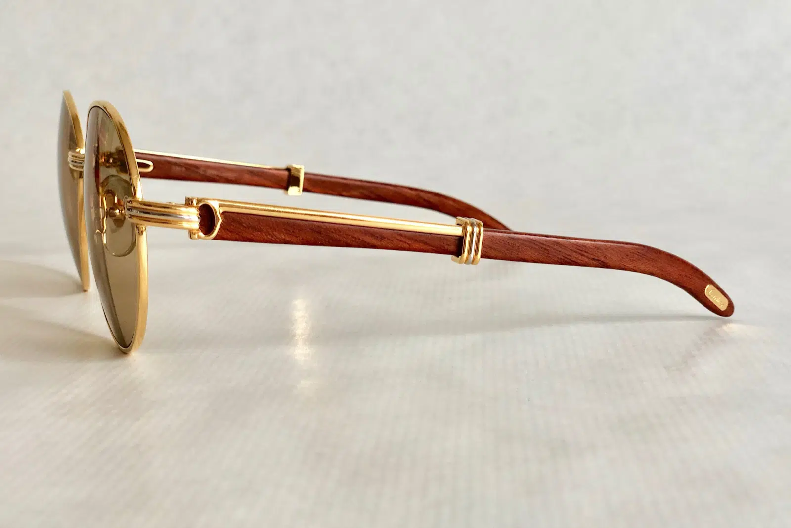 Cartier Bagatelle 22k gold vintage frames