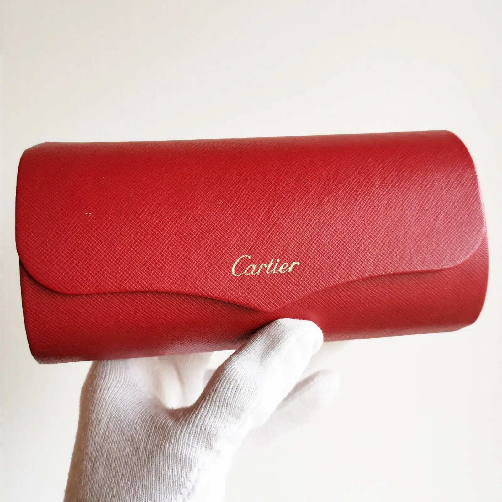 Cartier glasses red case