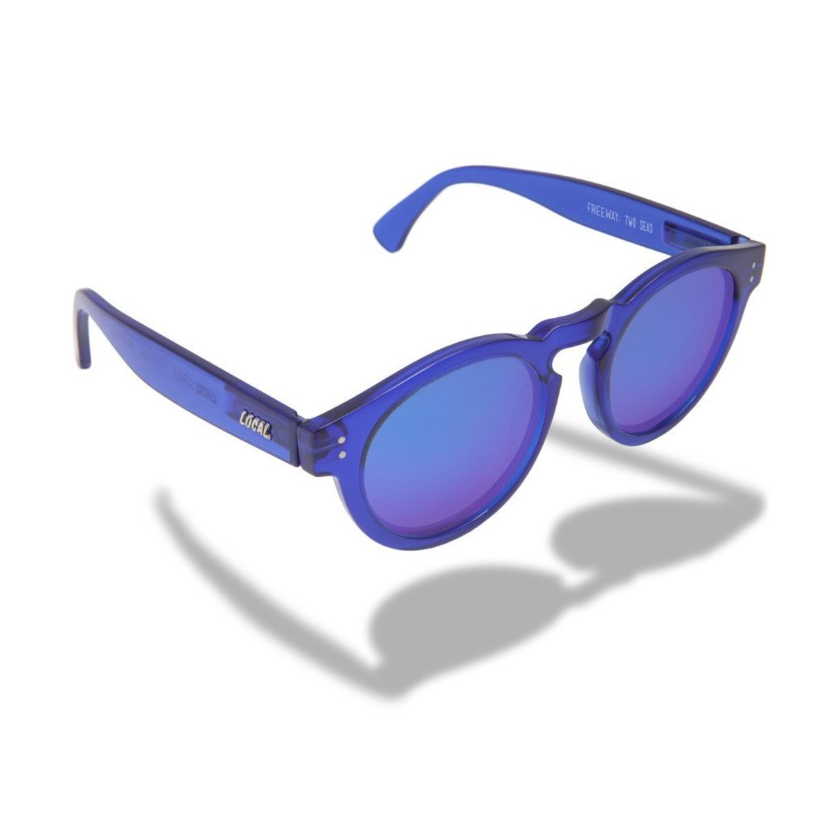 local supply freeway blue sunglasses