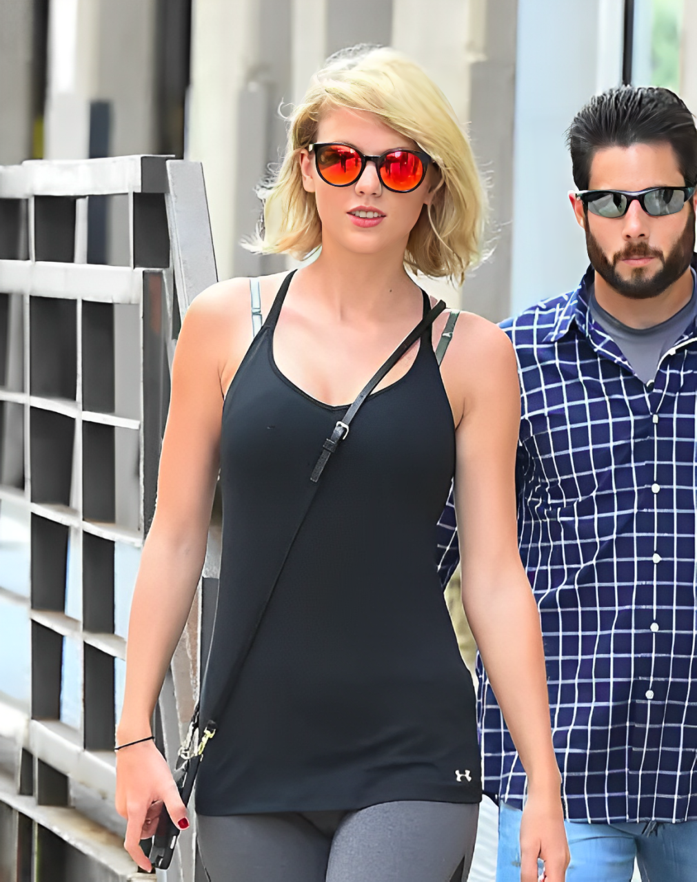 taylor wears sunglasses