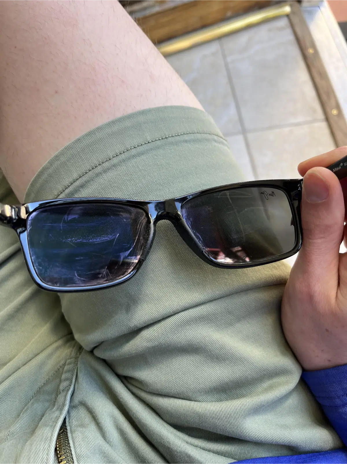 Maui Jim scratched lenses