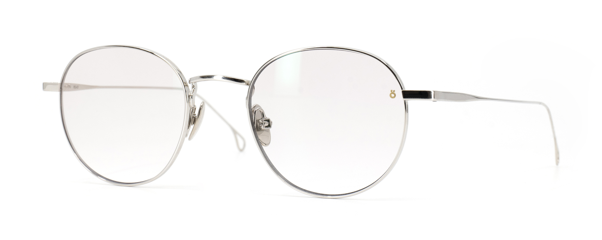 götti silver eyeglasses pants