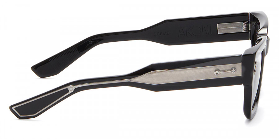 Color: Black/Black Rhodium (114A) - Akoni AKOCosmo114A52