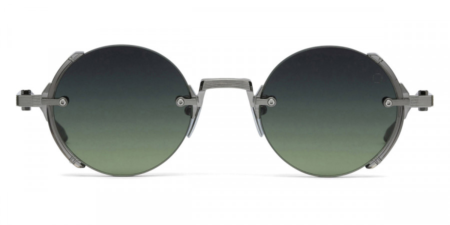 Akoni™ Jupiter 519B 46 - Brushed Black Palladium/Crystal Gray Acetate Sideshield