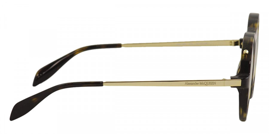 Color: Gold/Havana (002) - Alexander McQueen AM0192S00254