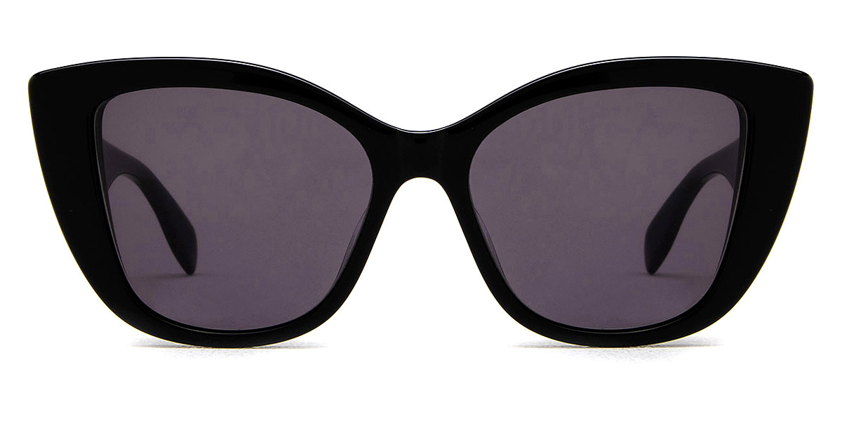 Alexander McQueen™ AM0347S 001 54 Black Sunglasses