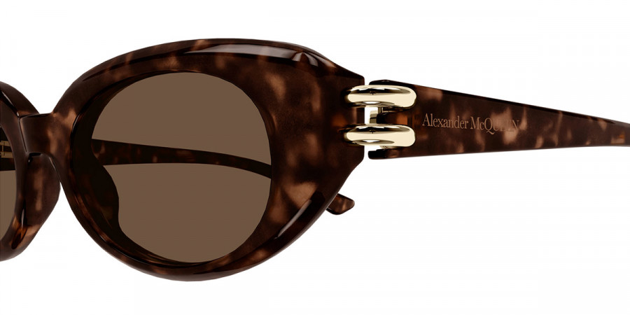 Color: Havana (002) - Alexander McQueen AM0469S00250