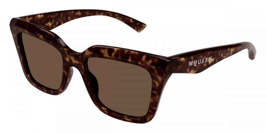 Color: Havana (002) - Alexander McQueen AM0473S00253