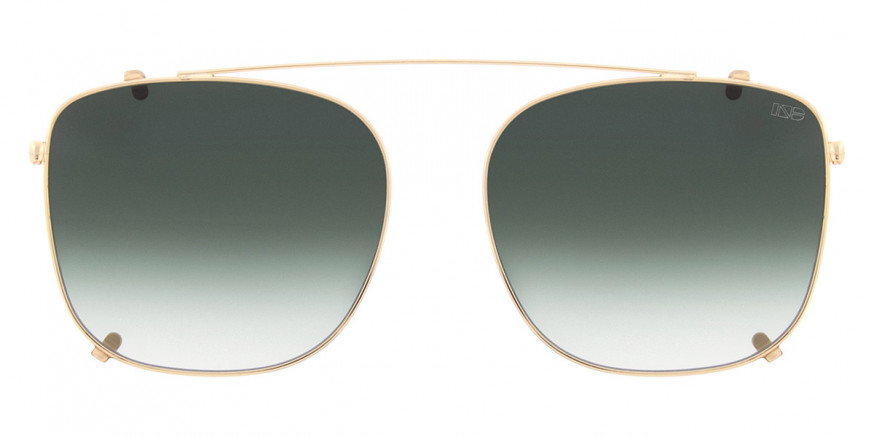 Andy Wolf™ AW01 Clip 02 56 Gold/Green Sunglasses