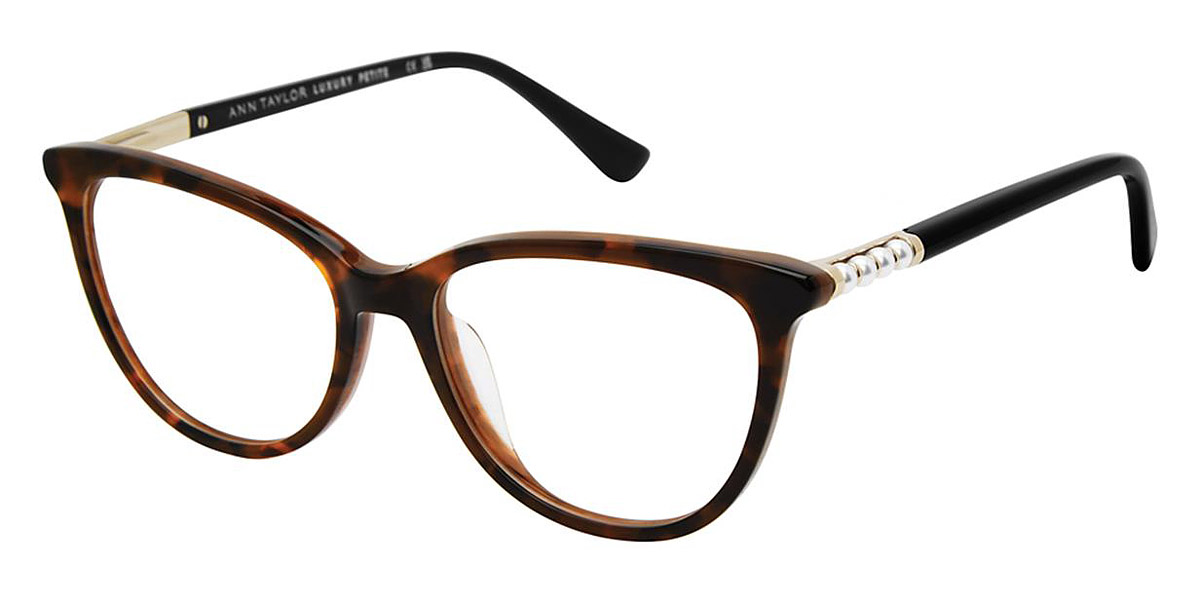 Ann Taylor™ Atp027 C01 49 Caramel Marble Eyeglasses 4107