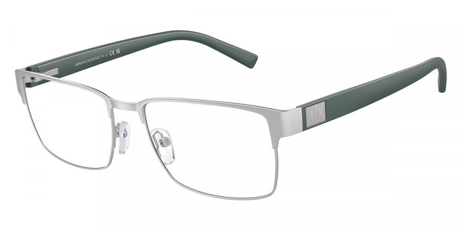 Armani Exchange™ AX1019 6020 54 - Matte Silver/Matte Green