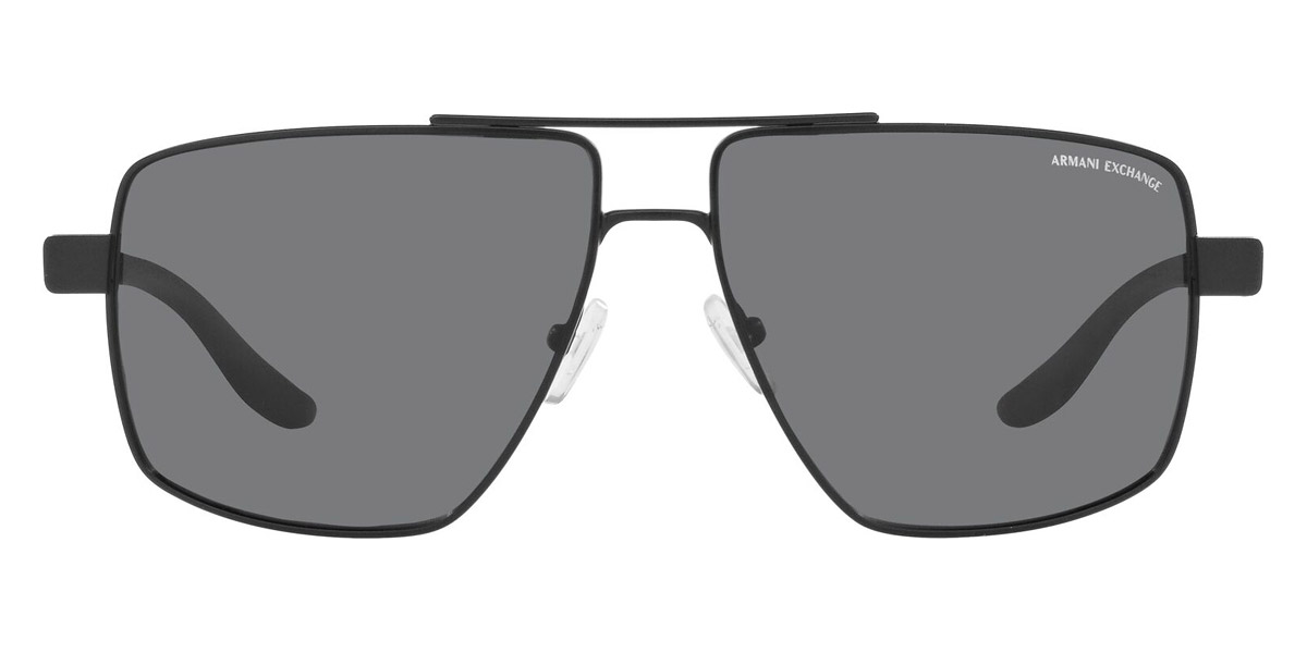 Armani Exchange AX2037S 600081 60 Matte Black Sunglasses