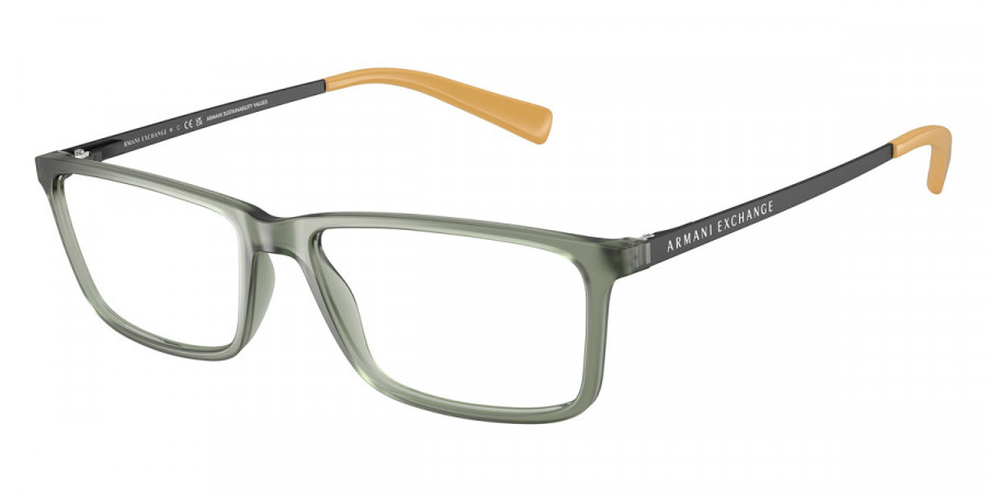 Armani Exchange™ AX3027 8370 55 - Matte Green/Matte Black