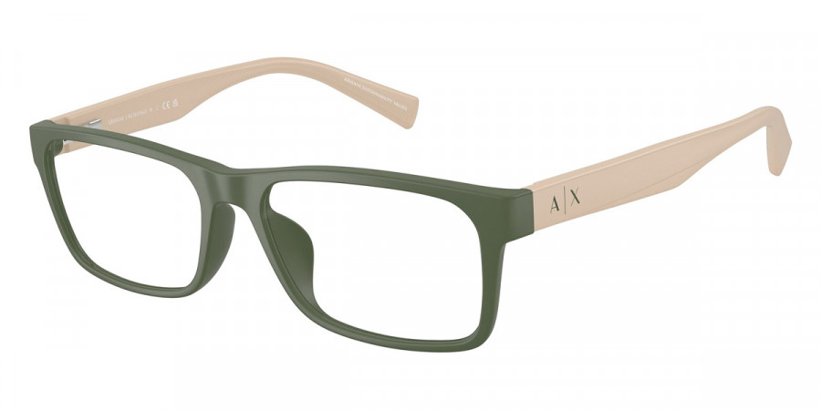 Armani Exchange™ AX3038F 8370 56 - Matte Green/Matte Beige