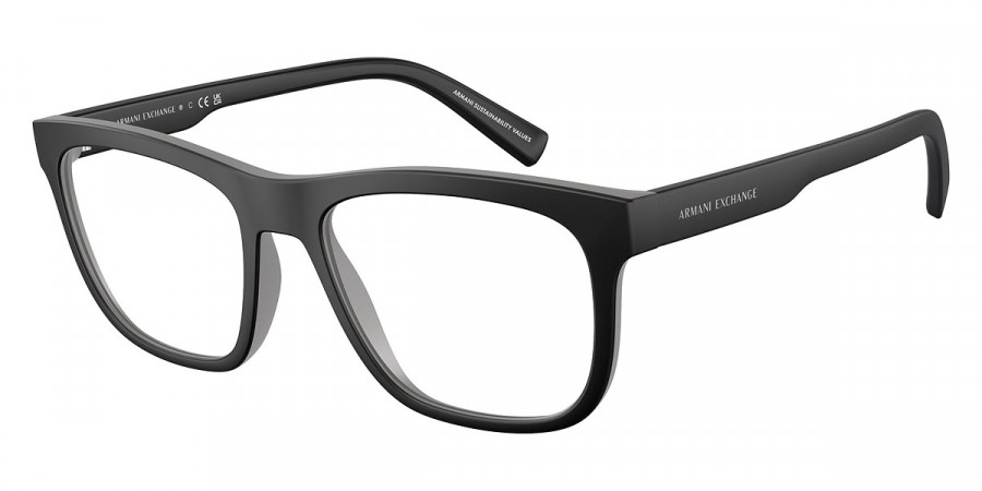 Armani Exchange™ AX3050F 8006 55 - Matte Black/Matte Gray/Matte Black