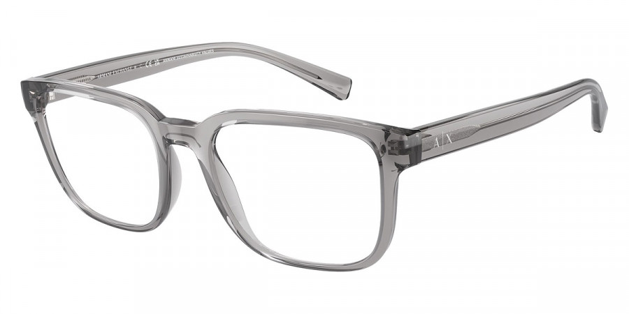 Armani Exchange™ AX3071F 8239 54 - Shiny Transparent Gray