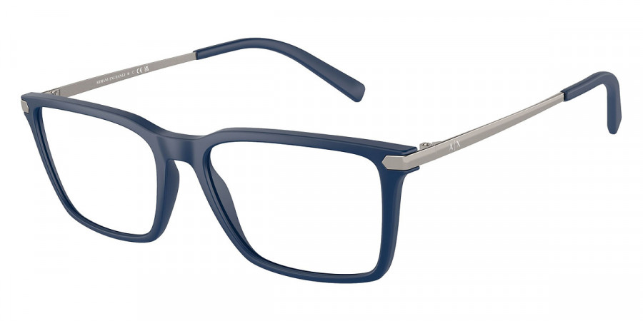 Armani Exchange™ AX3077 8181 54 - Matte Blue/Gunmetal