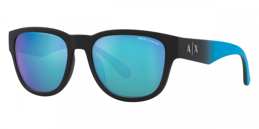 Color: Matte Black/Azure (832525) - Armani Exchange AX4115SU83252554