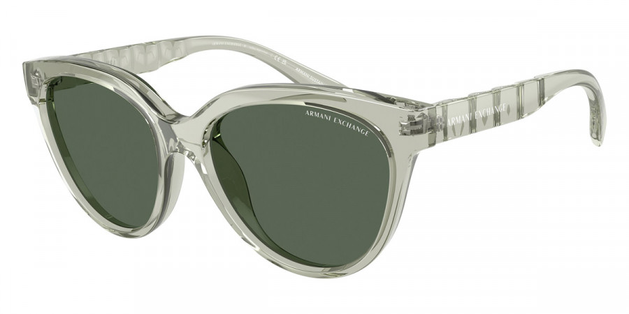 Armani Exchange™ AX4148SU 836071 56 - Shiny Transparent Green