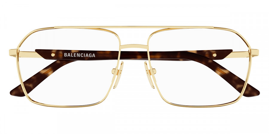 Balenciaga™ BB0248O 002 57 - Gold/Havana