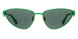 BOTTEGA VENETA: sunglasses for woman - Green  Bottega Veneta sunglasses  BV1176S online at