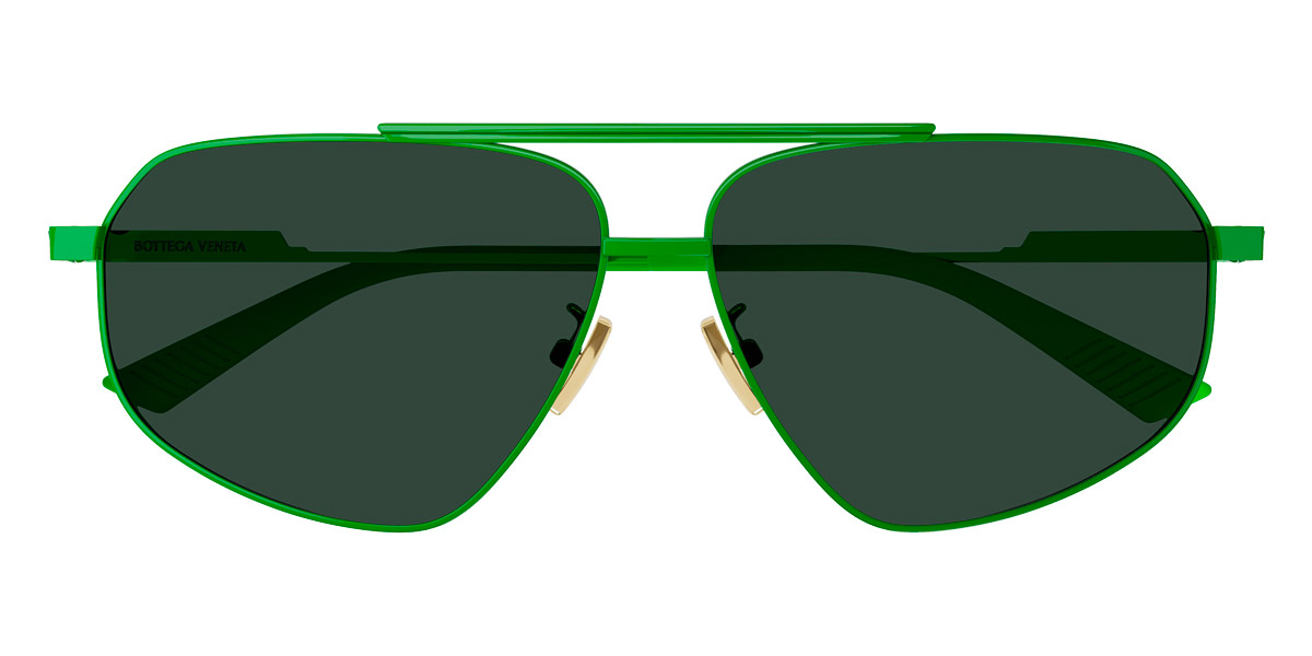 Bottega Veneta Classic Square Sunglasses - Green - Man - Acetate