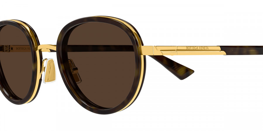 Color: Havana/Gold (002) - Bottega Veneta BV1372S00249