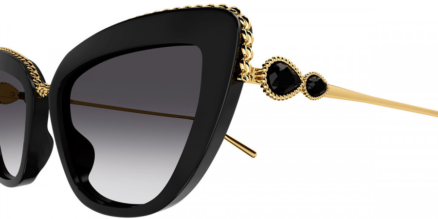 Color: Black/Gold (001) - Boucheron BC0140S00156