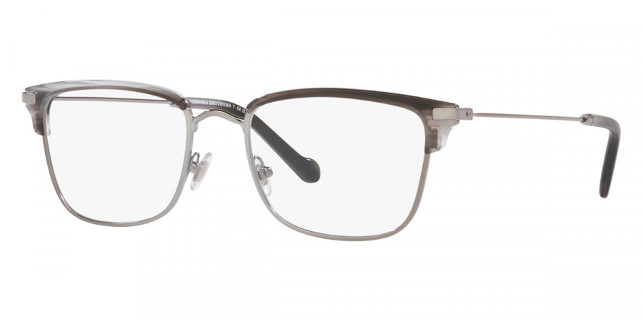 Color: Shiny Gunmetal/Gray Horn (1028) - Brooks Brothers BB1101102853