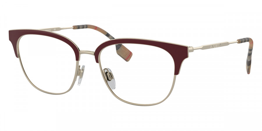 Color: Light Gold/Bordeaux (1292) - Burberry BE1334129252