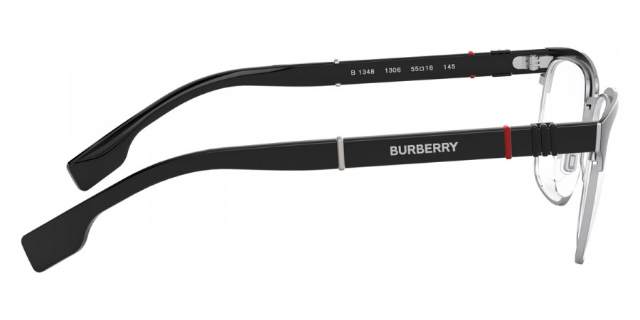 Color: Silver/Matte Black (1306) - Burberry BE1348130655