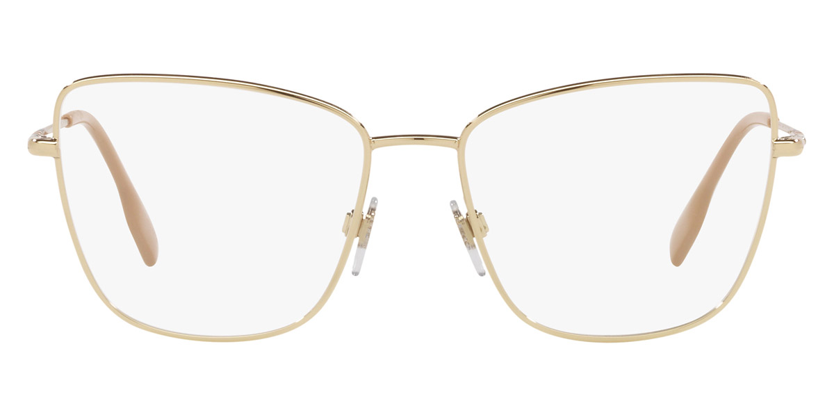 Burberry™ Bea BE1367 1338 55 Light Gold Eyeglasses