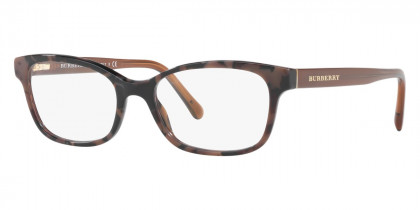 Burberry™ BE2201 3648 52 Spotted Brown Eyeglasses