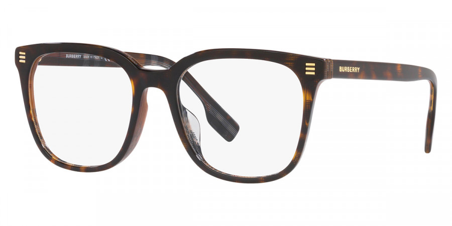 Color: Top Dark Havana/Check Brown (4002) - Burberry BE2361D400253