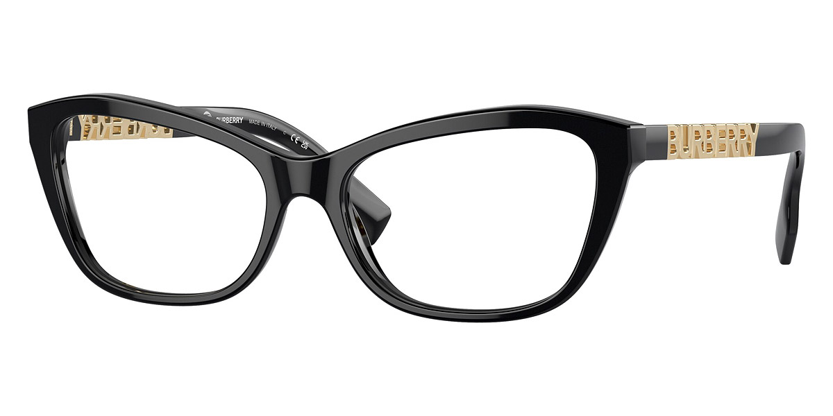 Burberry™ BE2392F 3001 54 Black Eyeglasses