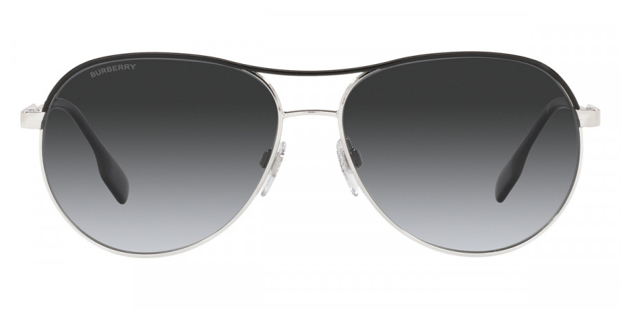 Burberry™ Tara BE3122 1005T3 59 - Silver/Black