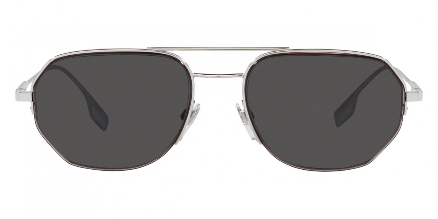 Burberry™ Henry BE3140 100587 57 Silver Sunglasses