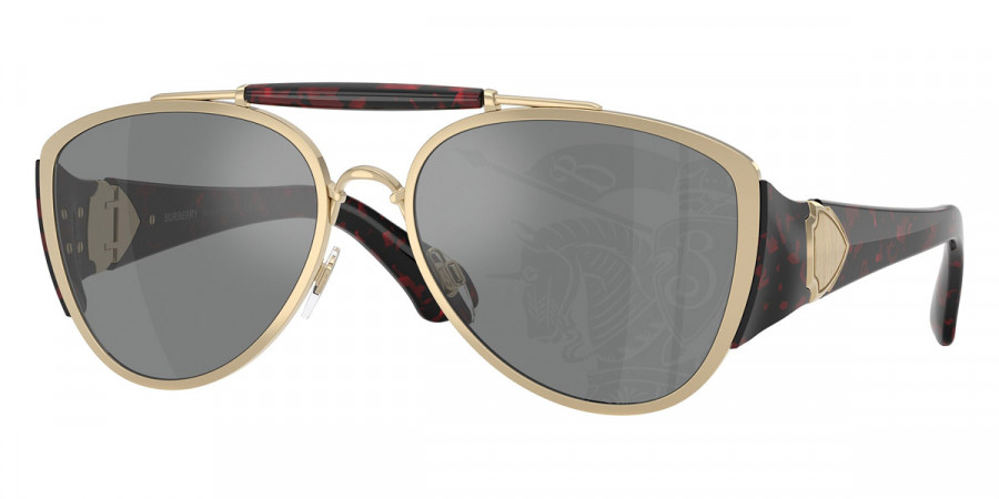 Burberry™ BE3161 1109AI 60 - Light Gold/Red Havana